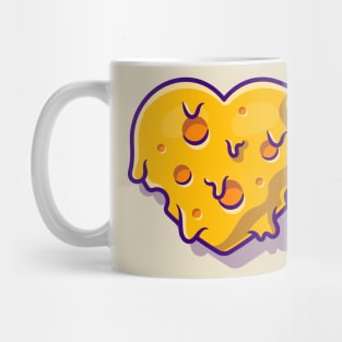 Cheese Love Melted Cartoon Mug